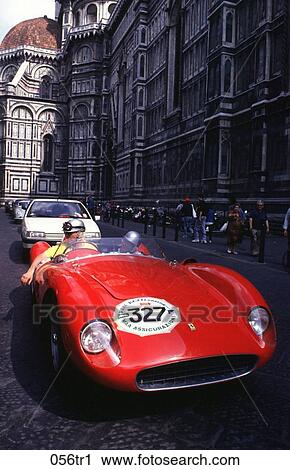 Red Open Top Sports Car Florence Italy View Large Photo Image Stock Image - Red Open Top Sports Car Florence Italy. Fotosearch