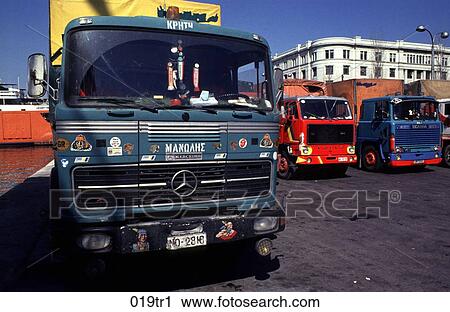 Trucks at Port Athens Greece View Large Photo Image Stock Image - Trucks at Port Athens Greece. Fotosearch