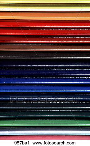Rows of Coloured Pencils View Large Photo Image Stock Image - Rows of Coloured Pencils. Fotosearch