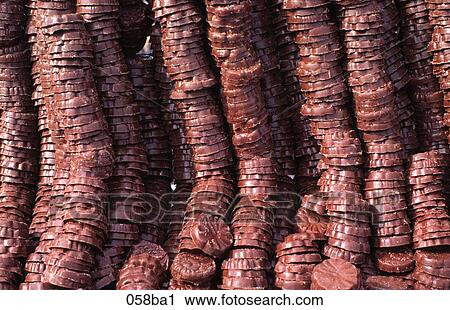 Stacks of Chocolate Discs View Large Photo Image Stock Image - Stacks of Chocolate Discs. Fotosearch
