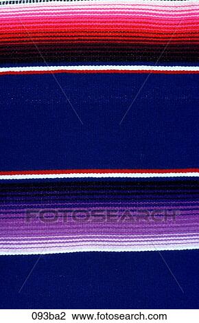 Stock Image - Colour Striped Blankets. Fotosearch