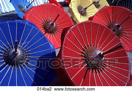 Parasols Drying Thailand View Large Photo Image Stock Image - Parasols Drying Thailand. Fotosearch