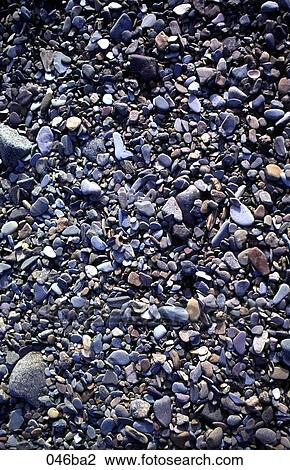 Stock Image - Pebbles on Beach. Fotosearch