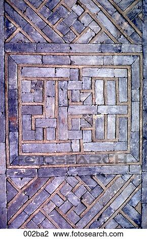 Stock Image - Unusual Brick Wall Korea. Fotosearch