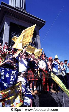 Group of Scottish Football Supporters View Large Photo Image Stock Image - Group of Scottish Football Supporters. Fotosearch