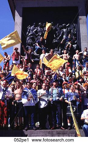Group of Scottish Football Supporters View Large Photo Image Stock Image - Group of Scottish Football Supporters. Fotosearch