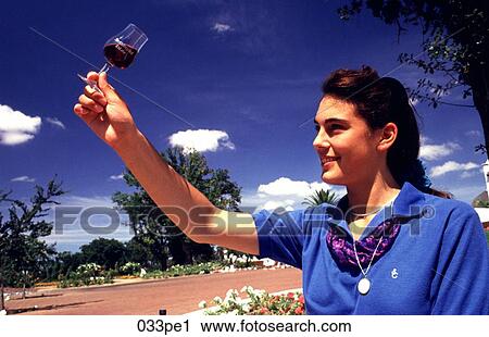 Young Woman Winetasting South Africa View Large Photo Image Stock Image - Young Woman Winetasting South Africa. Fotosearch
