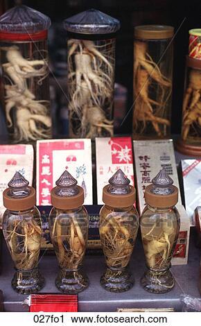 Glass Jars of Ginseng Root View Large Photo Image Stock Image - Glass Jars of Ginseng Root. Fotosearch