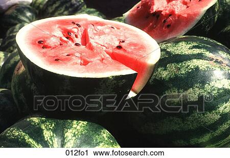 Stock Image - Watermelons. Fotosearch
