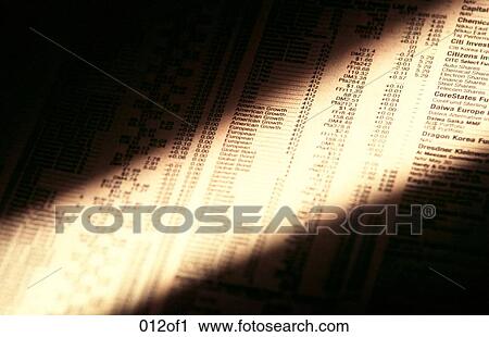 Financial Pages of a Newspaper View Large Photo Image Stock Image - Financial Pages of a Newspaper. Fotosearch