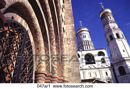 Cathedral of Assumption The Kremlin Moscow Russia View Large Photo Image Stock Image - Cathedral of Assumption The Kremlin Moscow Russia. Fotosearch