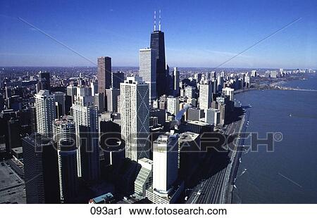 Skyscrapers and Skyline Chicago USA View Large Photo Image Stock Image - Skyscrapers and Skyline Chicago USA. Fotosearch