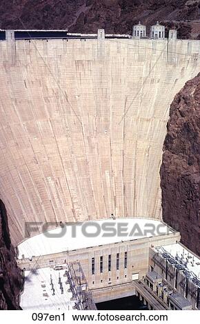 Downstream Side of Hoover Dam USA View Large Photo Image Stock Image - Downstream Side of Hoover Dam USA. Fotosearch