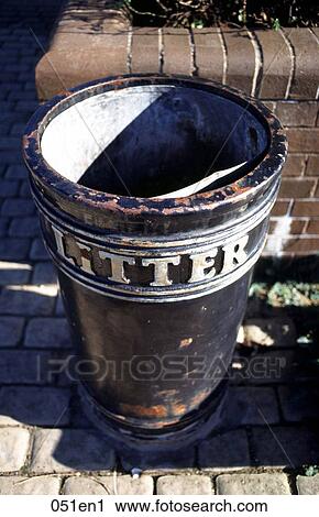 Litter Bin View Large Photo Image Stock Image - Litter Bin. Fotosearch