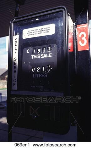 Petrol Pump UK View Large Photo Image Stock Image - Petrol Pump UK. Fotosearch