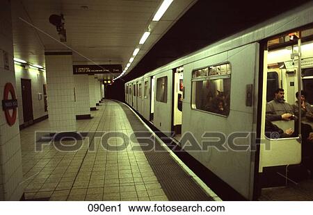 Train in London Underground UK View Large Photo Image Stock Image - Train in London Underground UK. Fotosearch