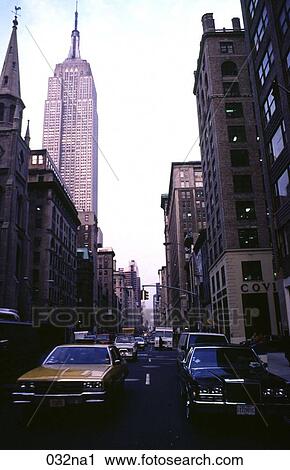 Empire State Building and Taxi Cab New York View Large Photo Image Stock Image - Empire State Building and Taxi Cab New York. Fotosearch