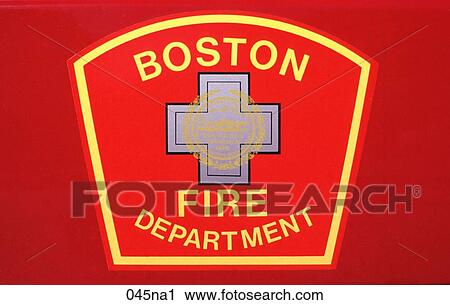 Fire Department Logo Boston View Large Photo Image Stock Image - Fire Department Logo Boston. Fotosearch