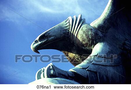 Statue of an Eagle Manhattan New York View Large Photo Image Stock Image - Statue of an Eagle Manhattan New York. Fotosearch