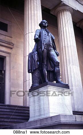 Statue of George Washington Manhattan New York View Large Photo Image Stock Image - Statue of George Washington Manhattan New York. Fotosearch