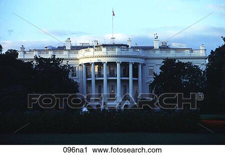 The White House at Dusk Washington D. C. View Large Photo Image Stock Image - The White House at Dusk Washington D. C.. Fotosearch