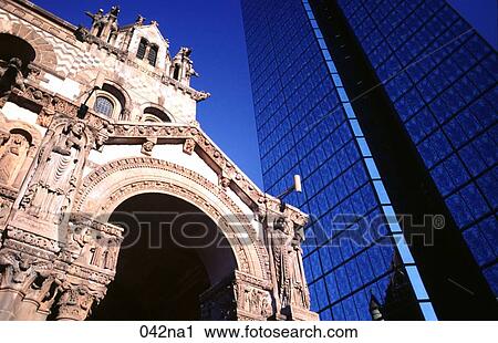 Trinity Church and John Hancock Tower Boston View Large Photo Image Stock Image - Trinity Church and John Hancock Tower Boston. Fotosearch