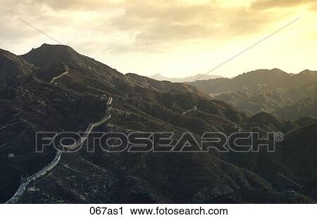 Aerial View of the Great Wall of China Badaling View Large Photo Image Stock Image - Aerial View of the Great Wall of China Badaling. Fotosearch