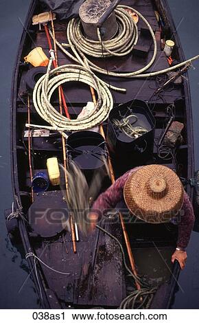 Boat Woman Casting Rope Shantin Hong Kong View Large Photo Image Stock Image - Boat Woman Casting Rope Shantin Hong Kong. Fotosearch