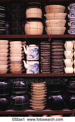 Display of Ceramic Pots Hong Kong View Large Photo Image Stock Image - Display of Ceramic Pots Hong Kong. Fotosearch