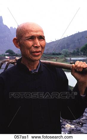 Peasant Farmer Gulin China View Large Photo Image Stock Image - Peasant Farmer Gulin China. Fotosearch