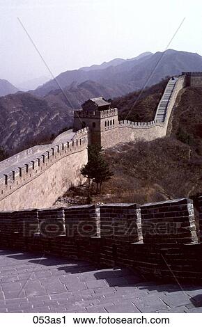 The Great Wall of China View Large Photo Image Stock Image - The Great Wall of China. Fotosearch