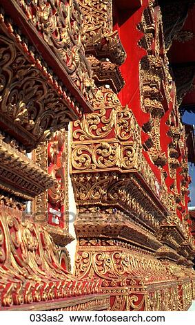 Decorative Facade Chiang Mai Thailand Asia View Large Photo Image Stock Image - Decorative Facade Chiang Mai Thailand Asia. Fotosearch