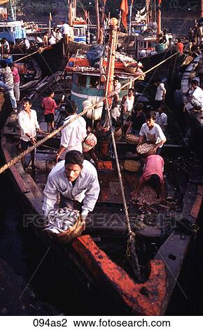 Fishing Boat at Quay Bombay Dock India Asia View Large Photo Image Stock Image - Fishing Boat at Quay Bombay Dock India Asia. Fotosearch