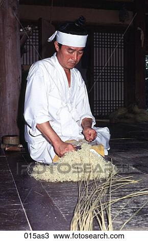 Craftsman Preparing Reeds Seoul Korea Asia View Large Photo Image Stock Image - Craftsman Preparing Reeds Seoul Korea Asia. Fotosearch