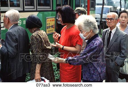 People at Bus-stop Tokyo Japan Asia View Large Photo Image Stock Image - People at Bus-stop Tokyo Japan Asia. Fotosearch