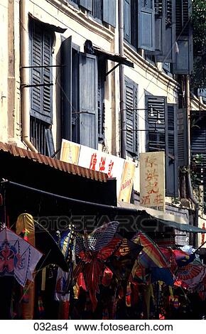 Picture - Chinese Quarter Singapore. Fotosearch