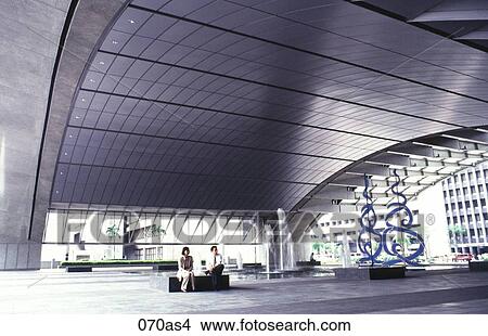 Picture - Covered Plaza Manila The Philippines Asia. Fotosearch
