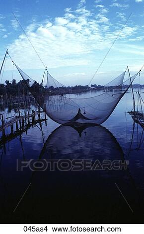 Graphic View of Fishing Net The Philippines Asia View Large Photo Image Picture - Graphic View of Fishing Net The Philippines Asia. Fotosearch
