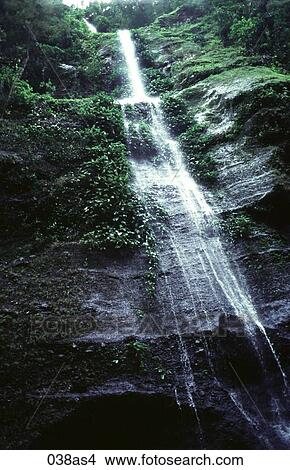 Picture - Waterfall Pagsanjan The Philippines Asia. Fotosearch