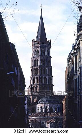 Renaissance Church Tower Toulouse France View Large Photo Image Stock Image - Renaissance Church Tower Toulouse France. Fotosearch