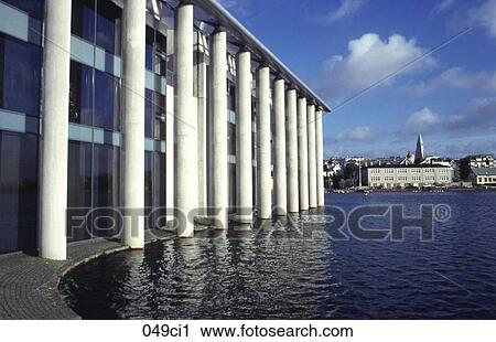 Reykjavikur City Hall and Tjornin Lake Reykjavik Iceland View Large Photo Image Stock Image - Reykjavikur City Hall and Tjornin Lake Reykjavik Iceland. Fotosearch