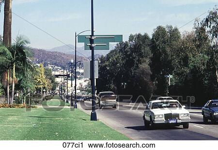 Sunset Boulevard Beverley Hills Los Angeles USA View Large Photo Image Stock Image - Sunset Boulevard Beverley Hills Los Angeles USA. Fotosearch