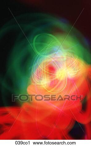 Stock Image - Blurred Lights. Fotosearch