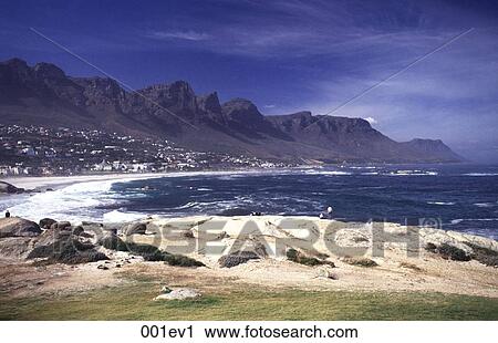 Camps Bay and Twelve Apostles Mountains Africa View Large Photo Image Stock Image - Camps Bay and Twelve Apostles Mountains Africa. Fotosearch