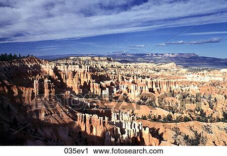 Stock Image - Rock Formations Bryce Canyon Utah USA. Fotosearch