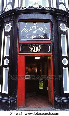 Corner Door to Bar Ireland View Large Photo Image Stock Image - Corner Door to Bar Ireland. Fotosearch