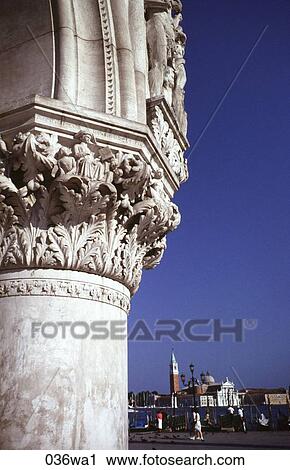 Detail of Carved Pillar Italy View Large Photo Image Stock Image - Detail of Carved Pillar Italy. Fotosearch