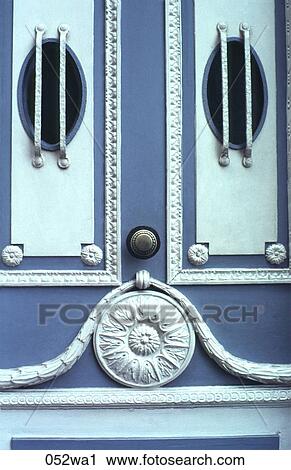 Stock Image - Detail of Door Germany. Fotosearch