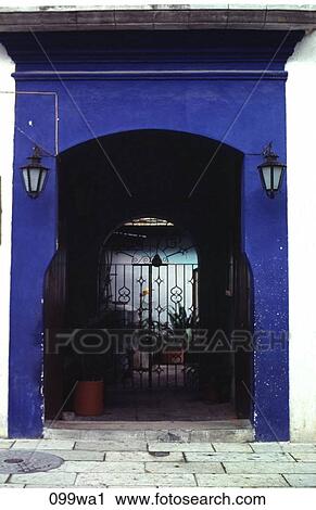 Entrance Arch to Building Mexico View Large Photo Image Stock Image - Entrance Arch to Building Mexico. Fotosearch