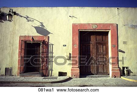 Two Wooden Doors in Building Mexico View Large Photo Image Stock Image - Two Wooden Doors in Building Mexico. Fotosearch